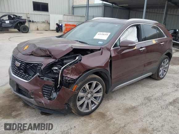 2022 Cadillac XT4 FWD Premium Luxury with VIN 1GYFZCR4XNF116845, listed as a IAAI auction lot 42128210 with 43,423 mi miles and . Bid and sale history available at DreamBid. Image 16.