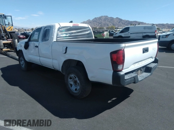 2020 Toyota Tacoma SR with VIN 5TFRX5GN1LX180442, listed as a IAAI auction lot 42090748 with 70,449 mi miles and . Bid and sale history available at DreamBid. Image 3.