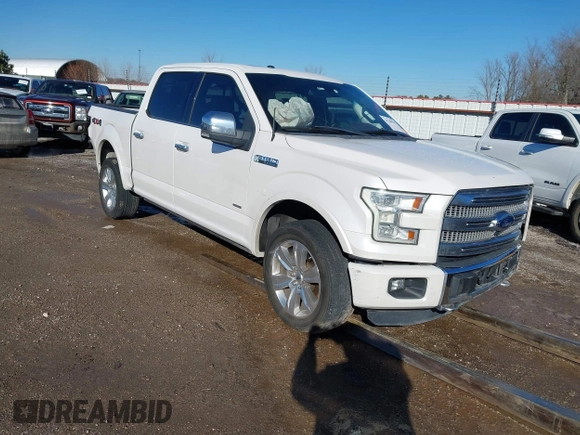 2015 Ford F-150 XLT with VIN 1FTEW1EG2FFB22090, listed as a IAAI auction lot 41269904 with 151,465 mi miles. Bid and sale history available at carsss.com. Image 1.
