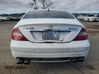2006 Mercedes-Benz CLS-Class AMG with VIN WDDDJ76X66A014683, listed as a Copart auction lot 45760745 with 175,235 mi miles and Salvage Title. Bid and sale history available at carsss.com. Image 6.
