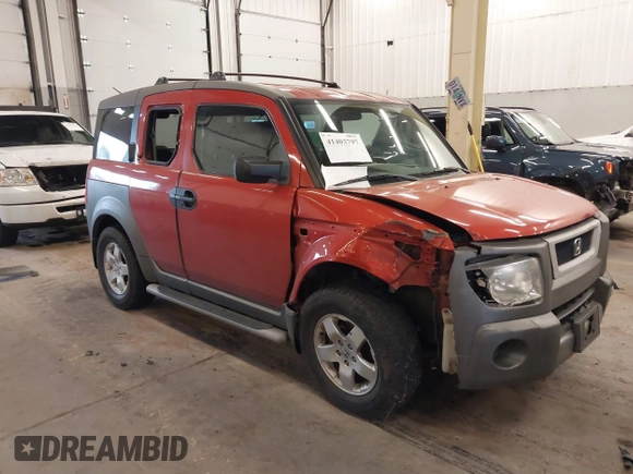 2003 Honda Element EX with VIN 5J6YH28543L032633, listed as a IAAI auction lot 41403797 with 117,190 mi miles and . Bid and sale history available at DreamBid. Image 1.