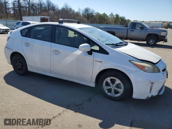 2013 Toyota Prius One with VIN JTDKN3DU9D5648471, listed as a Copart auction lot 53498265 with 305,852 mi miles and Clean Title. Bid and sale history available at carsss.com. Image 4.