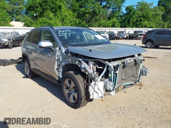 2019 Toyota RAV4 XLE with VIN JTMW1RFV7KD041106, listed as a IAAI auction lot 41759077 with 187,723 mi miles and . Bid and sale history available at DreamBid. Image 1.