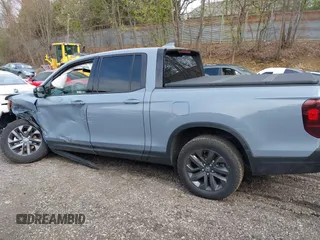 2024 Honda Ridgeline Sport with VIN 5FPYK3F18RB009341, listed as a IAAI auction lot 42159102 with 17,007 mi miles and . Bid and sale history available at DreamBid. Image 14.