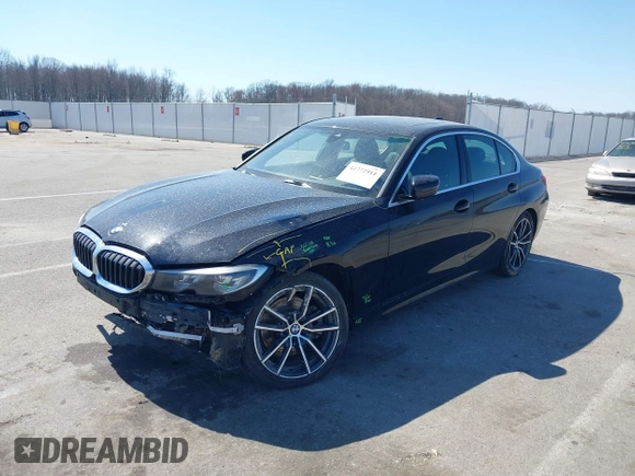 2020 BMW 3 Series 330i xDrive with VIN 3MW5R7J05L8B34626, listed as a IAAI auction lot 41772911 with 59,578 mi miles. Bid and sale history available at carsss.com. Image 2.