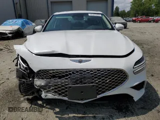 2025 Genesis G70 2.5T with VIN KMTG34SC9SU156684, listed as a Copart auction lot 59886055 with 3,128 mi miles and Clean title. Bid and sale history available at DreamBid. Image 5.