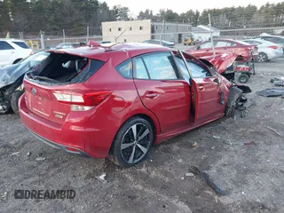 2018 Subaru Impreza Special Sports with VIN 4S3GTAM60J3748287, listed as a IAAI auction lot 41092963 with Not provided miles and . Bid and sale history available at DreamBid. Image 4.