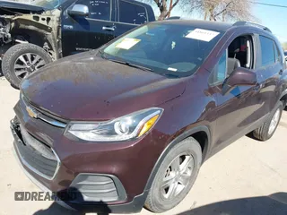2021 Chevrolet Trax LT with VIN KL7CJPSM4MB364271, listed as a IAAI auction lot 41861337 with 65,930 mi miles. Bid and sale history available at carsss.com. Image 17.