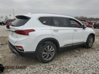 2020 Hyundai Santa Fe Limited with VIN 5NMS5CAD7LH297771, listed as a Copart auction lot 49470915 with 87,407 mi miles and Non Repairable. Bid and sale history available at carsss.com. Image 3.