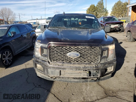 2019 Ford F-150 XL with VIN 1FTEW1E52KFB61836, listed as a Copart auction lot 46679095 with 83,989 mi miles and Salvage Title. Bid and sale history available at carsss.com. Image 5.