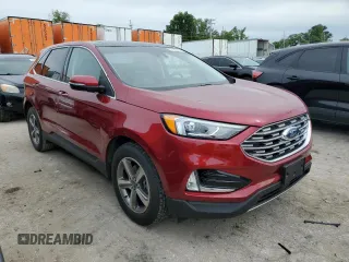 2019 Ford Edge SEL z VIN 2FMPK3J91KBC47516, wystawiony jako Copart lot #57580494 z przebiegiem 53 256 mil mil oraz Szkoda całkowita • Salvage title. Historia ofert i sprzedaży dostępna na DreamBid. Obrazek 4.