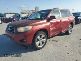 2009 Toyota Highlander Sport z VIN JTEDS43A792080207, wystawiony jako Copart lot #56601505 z przebiegiem 171 446 mil mil oraz Szkoda całkowita • Salvage title. Historia ofert i sprzedaży dostępna na DreamBid. Obrazek 1.