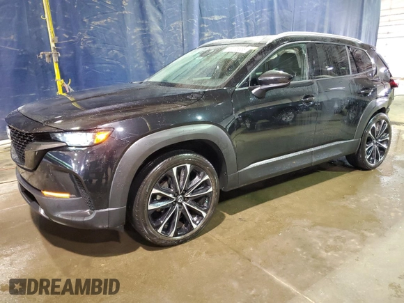 2024 Mazda CX-50 S Premium Plus with VIN 7MMVABEM6RN191708, listed as a Copart auction lot 49175655 with 46,560 mi miles and Salvage Title. Bid and sale history available at DreamBid. Image 1.