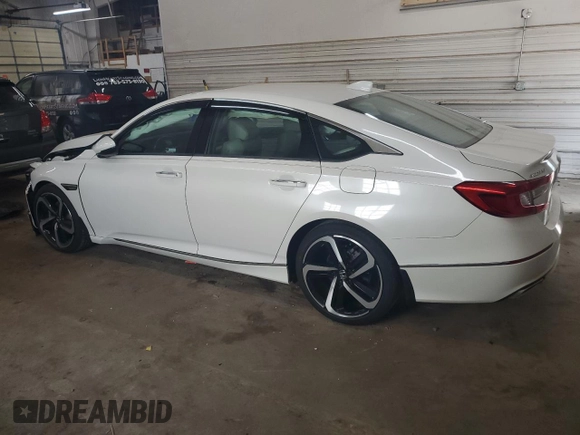 2020 Honda Accord Touring z VIN 1HGCV2F91LA006809, wystawiony jako Copart lot #58009285 z przebiegiem 56 779 mil mil oraz Szkoda całkowita • Salvage title. Historia ofert i sprzedaży dostępna na DreamBid. Obrazek 2.