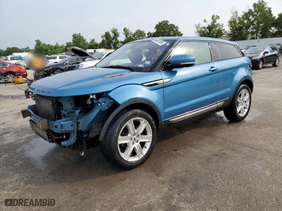 2013 Land Rover Range Rover Evoque Pure Premium with VIN SALVR1BG9DH710252, listed as a Copart auction lot 64851884 with 76,977 mi miles and Clean Title. Bid and sale history available at carsss.com. Image 1.