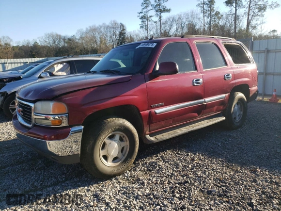 2005 GMC Yukon SLE with VIN 1GKEC13V55R156956, listed as a Copart auction lot 88989075 with 293,728 mi miles and Salvage Title. Bid and sale history available at carsss.com. Image 1.