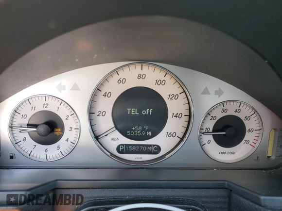 2008 Mercedes-Benz E 350 Luxury z VIN WDBUF87X08B205611, wystawiony jako Copart lot #52583385 z przebiegiem 158 270 mil mil oraz Nie do naprawy • Non repairable. Historia ofert i sprzedaży dostępna na DreamBid. Obrazek 9.