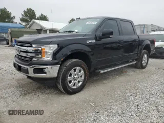 2019 Ford F-150 XL with VIN 1FTEW1E43KKC97813, listed as a Copart auction lot 45795275 with 111,604 mi miles and Salvage Title. Bid and sale history available at carsss.com. Image 1.