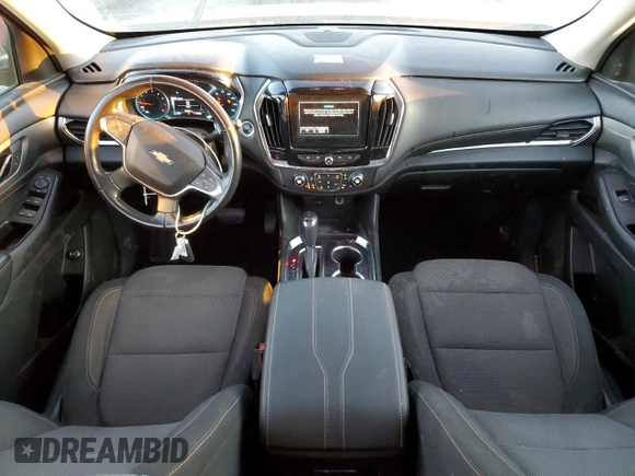 2019 Chevrolet Traverse LT Cloth z VIN 1GNERGKW0KJ142407, wystawiony jako Copart lot #42038515 z przebiegiem 130 871 mil mil oraz Nie do naprawy • Non repairable. Historia ofert i sprzedaży dostępna na DreamBid. Obrazek 8.