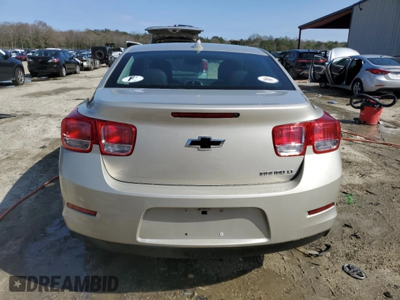 2013 Chevrolet Malibu LT with VIN 1G11C5SAXDF146125, listed as a Copart auction lot 51122775 with 136,426 mi miles and Salvage Title. Bid and sale history available at DreamBid. Image 6.