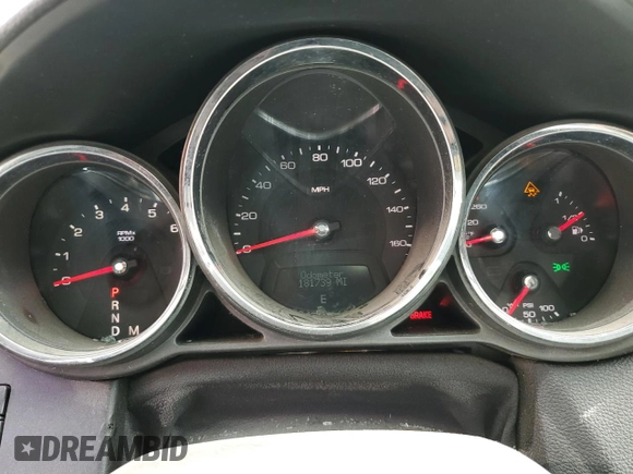 2009 Cadillac CTS RWD w/1SA with VIN 1G6DF577890121892, listed as a Copart auction lot 73324054 with 181,739 mi miles and Salvage Title. Bid and sale history available at carsss.com. Image 9.