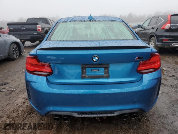 2021 BMW M2 Competition with VIN WBS2U7C07M7J70654, listed as a Copart auction lot 44136854 with 10,927 mi miles. Bid and sale history available at carsss.com. Image 6.