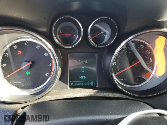 2016 Buick Encore with VIN KL4CJASB3GB721534, listed as a Copart auction lot 86716044 with 96,107 mi miles and Non Repairable. Bid and sale history available at DreamBid. Image 9.