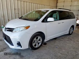 2019 Toyota Sienna LE Auto Access Seat with VIN 5TDKZ3DC0KS966224, listed as a Copart auction lot 64104865 with 42,346 mi miles and Salvage title. Bid and sale history available at DreamBid. Image 1.