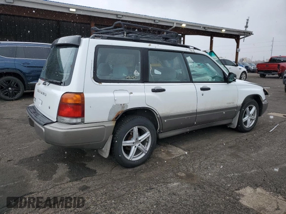 1999 Subaru Forester S with VIN JF1SF6559XG720726, listed as a Copart auction lot 51838885 with 278,604 mi miles and Salvage Title. Bid and sale history available at carsss.com. Image 3.