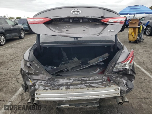 2019 Toyota Camry XSE with VIN 4T1B61HK5KU220194, listed as a Copart auction lot 53753995 with 54,663 mi miles and Salvage Title. Bid and sale history available at carsss.com. Image 6.