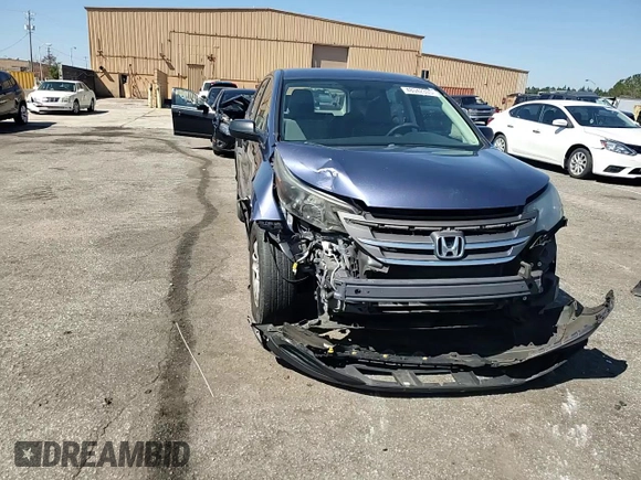 2014 Honda CR-V LX with VIN 2HKRM3H34EH537038, listed as a Copart auction lot 48542305 with 195,398 mi miles and Salvage Title. Bid and sale history available at carsss.com. Image 10.