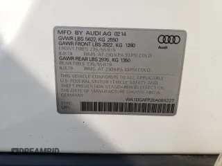 2014 Audi Q5 Premium Plus with VIN WA1DGAFP2EA084227, listed as a Copart auction lot 49320925 with 112,040 mi miles and Clean Title. Bid and sale history available at carsss.com. Image 12.