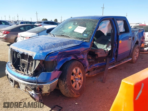 2012 Ford F-150 XL with VIN 1FTFW1CF1CKD35808, listed as a IAAI auction lot 41658233 with 1 mi miles. Bid and sale history available at carsss.com. Image 2.