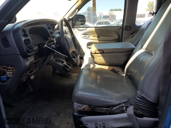 1998 Dodge 1500 with VIN 1B7HC13Z0WJ224754, listed as a Copart auction lot 55836285 with 164,245 mi miles and Clean Title. Bid and sale history available at DreamBid. Image 7.