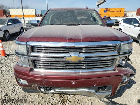 2015 Chevrolet Silverado 1500 High Country with VIN 3GCUKTEC8FG368561, listed as a Copart auction lot 49107815 with 143,435 mi miles and Salvage Title. Bid and sale history available at carsss.com. Image 5.