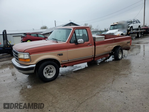 1994 Ford F-150 with VIN 1FTEF14N4RLB50916, listed as a Copart auction lot 51851865 with 209,492 mi miles and Salvage Title. Bid and sale history available at carsss.com. Image 1.