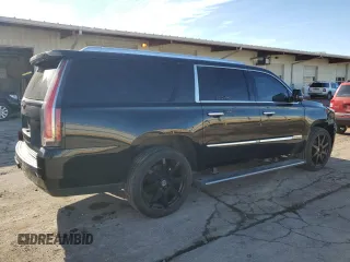 2015 Cadillac Escalade z VIN 1GYS3TKJ3FR615759, wystawiony jako Copart lot #46357155 z przebiegiem 139 811 mil mil oraz Czysty tytuł • Clean title. Historia ofert i sprzedaży dostępna na DreamBid. Obrazek 3.