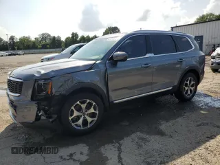 2022 Kia Telluride EX z VIN 5XYP3DHC2NG312799, wystawiony jako Copart lot #55564915 z przebiegiem 70 253 mil mil oraz Szkoda całkowita • Salvage title. Historia ofert i sprzedaży dostępna na DreamBid. Obrazek 1.
