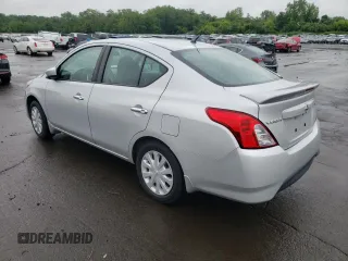 2017 Nissan Versa SV with VIN 3N1CN7AP5HL848489, listed as a Copart auction lot 59618045 with 83,561 mi miles and Salvage title. Bid and sale history available at DreamBid. Image 2.