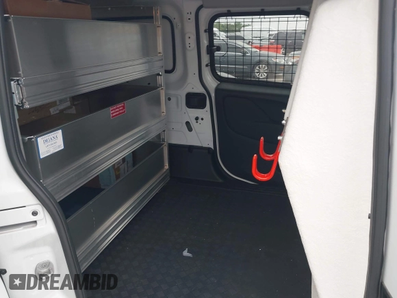 2022 Ram ProMaster City Cargo Tradesman with VIN ZFBHRFAB9N6Y61258, listed as a IAAI auction lot 42105399 with 16,106 mi miles and . Bid and sale history available at carsss.com. Image 8.
