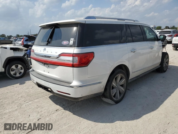 2018 Lincoln Navigator Reserve z VIN 5LMJJ3LT6JEL21191, wystawiony jako Copart lot #43602943 z przebiegiem 117 726 mil mil oraz . Historia ofert i sprzedaży dostępna na DreamBid. Obrazek 3.