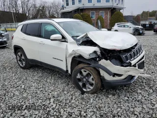 2021 Jeep Compass Limited with VIN 3C4NJDCB6MT602952, listed as a Copart auction lot 50053405 with Not Provided miles and Salvage Title. Bid and sale history available at DreamBid. Image 4.