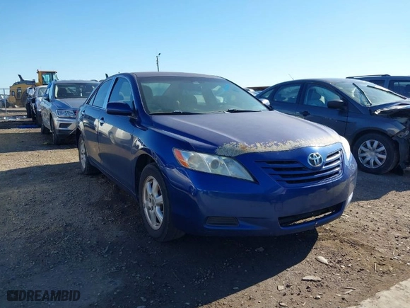 2007 Toyota Camry CE with VIN JTNBE46K273096941, listed as a IAAI auction lot 41656760 with 331,626 mi miles. Bid and sale history available at carsss.com. Image 1.
