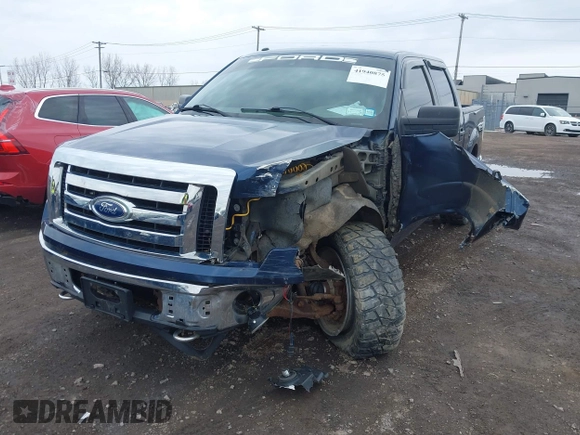 2013 Ford F-150 XL with VIN 1FTFW1ET3DFD31952, listed as a IAAI auction lot 41940875 with 152,723 mi miles. Bid and sale history available at carsss.com. Image 6.