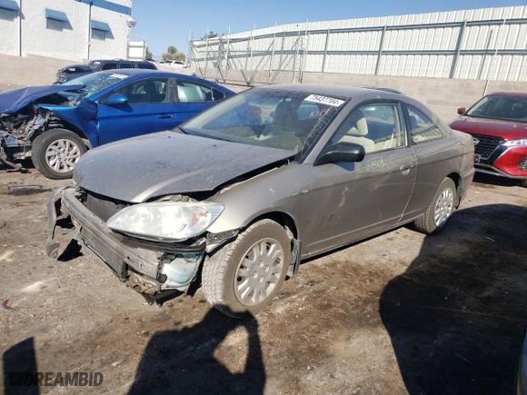 2004 Honda Civic LX with VIN 1HGEM21524L081606, listed as a Copart auction lot 75437704 with 77,457 mi miles and Salvage Title. Bid and sale history available at carsss.com. Image 1.