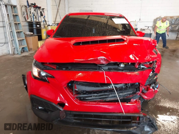 2023 Subaru WRX Premium with VIN JF1VBAH66P8819465, listed as a IAAI auction lot 42259587 with 15,016 mi miles and . Bid and sale history available at DreamBid. Image 12.