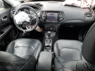 2018 Jeep Compass Limited with VIN 3C4NJDCB5JT104687, listed as a Copart auction lot 54964015 with 85,435 mi miles and Salvage title. Bid and sale history available at DreamBid. Image 8.