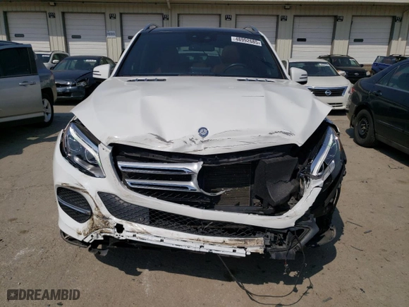 2017 Mercedes-Benz GLE with VIN 4JGDA5HB0HA890759, listed as a Copart auction lot 48992685 with 85,976 mi miles and Salvage Title. Bid and sale history available at carsss.com. Image 5.