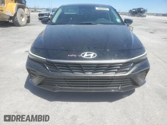 2024 Hyundai Elantra SEL with VIN KMHLM4DG8RU703072, listed as a Copart auction lot 48698685 with 29,827 mi miles and Salvage Title. Bid and sale history available at carsss.com. Image 5.