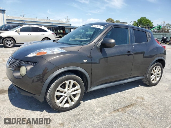 2012 Nissan Juke SV with VIN JN8AF5MR7CT107045, listed as a Copart auction lot 54165415 with 185,117 mi miles and Clean Title. Bid and sale history available at carsss.com. Image 1.